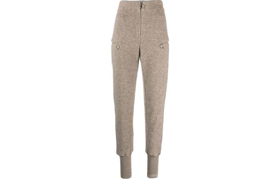 JIL SANDER Jil Sander knitted zip-front track pants