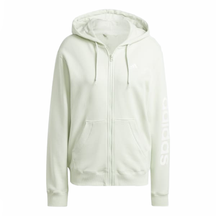 Adidas Adidas ESSENTIALS LINEAR Cropped Coat Women's Linen Green