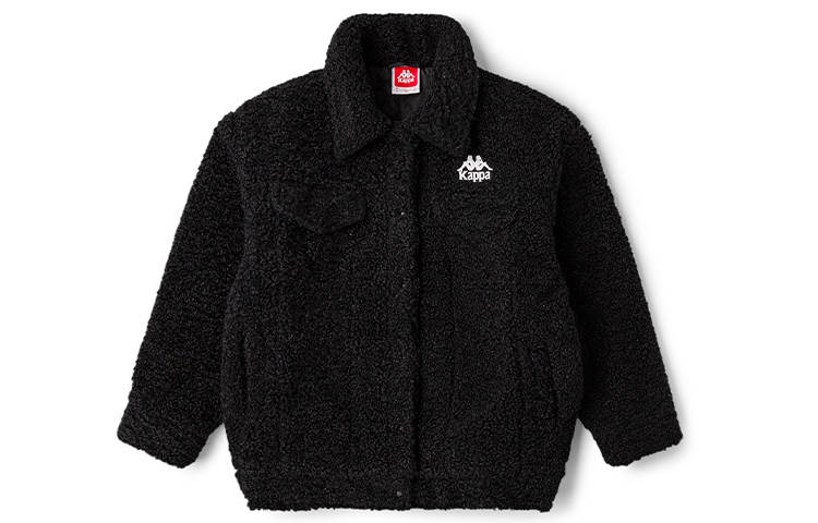 Kappa Velvet Jackets Women's Lapel Moderate