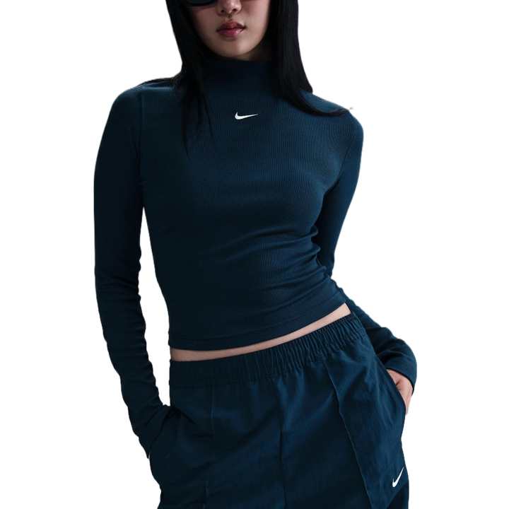 Nike Nike Sportswear Essential Women's Ribbed Mock Neck Long Sleeve Top