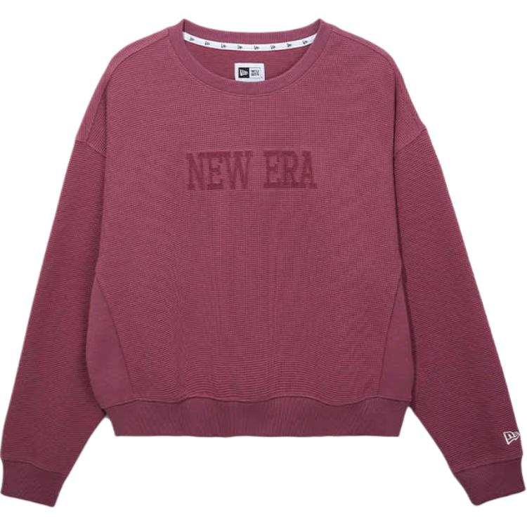 New Era Sweatshirts Women's Rose Red Crew Neck Moderate