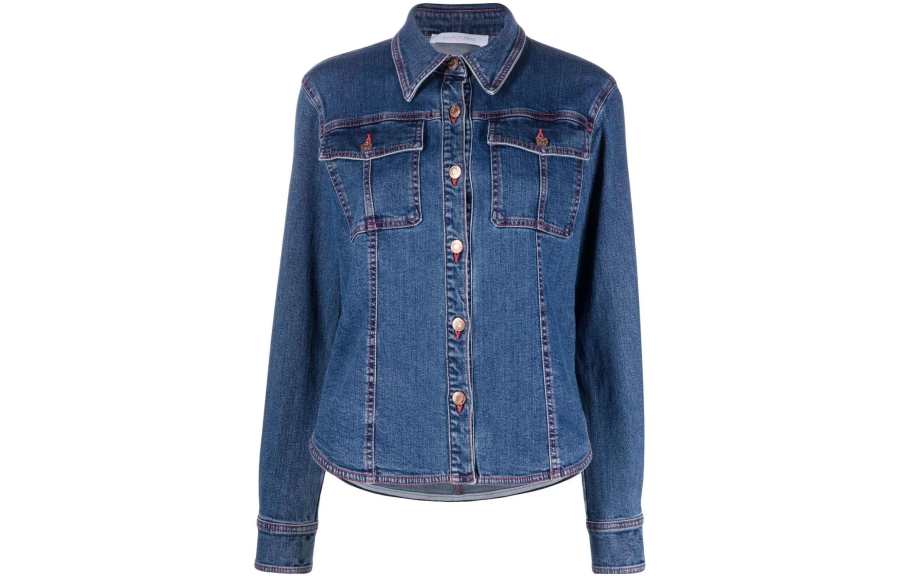 See By Chloe 【Previous Season】button-up denim jacket