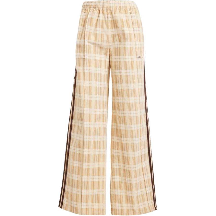 Adidas Originals TARTAN Casual Pants Women's Dream Beige