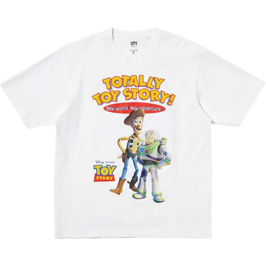 UNIQLO Toy Story, Collaboration T Shirt Men's White