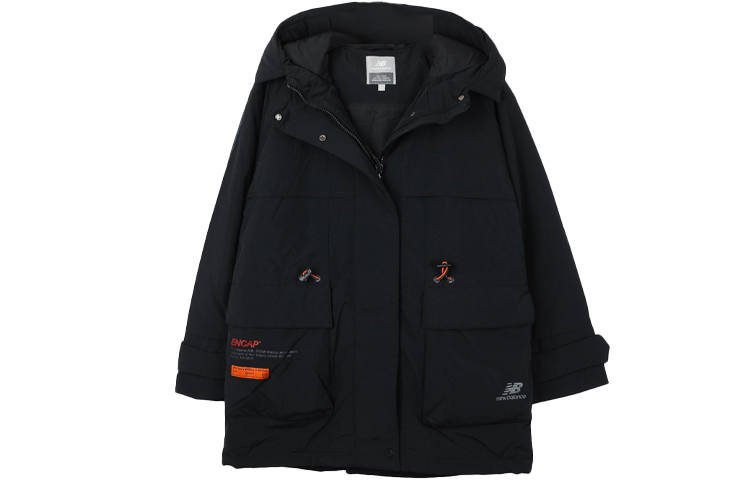 New Balance New Balance Puffer Jackets Women's Black Hooded Moderate Other