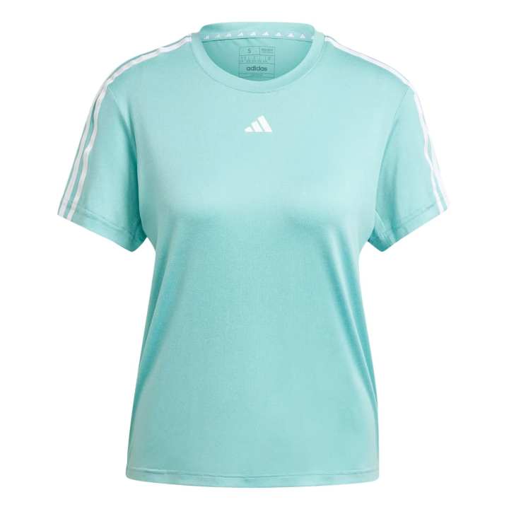 Adidas Adidas ESSENTIALS3 Stripes Regular T Shirt Women's Mint Ton