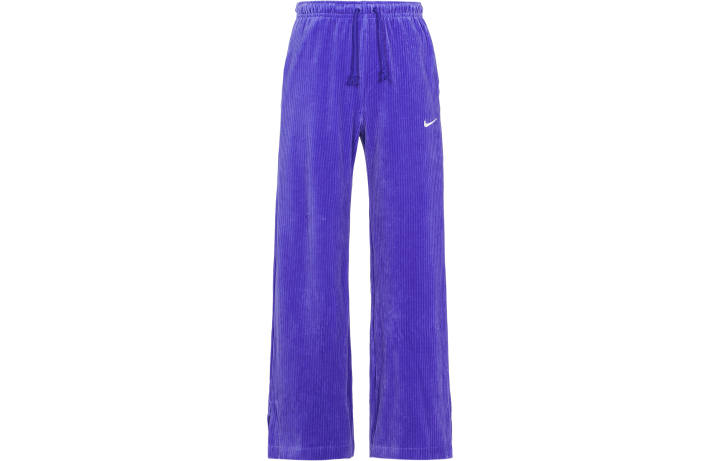 Nike Nike Knitted Sweatpants Women's Purple Moderate Wide Leg Pants