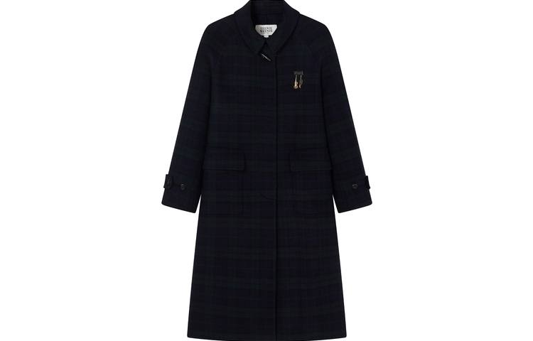 Teenie Weenie Coats Women's Hunter Green Lapel Moderate