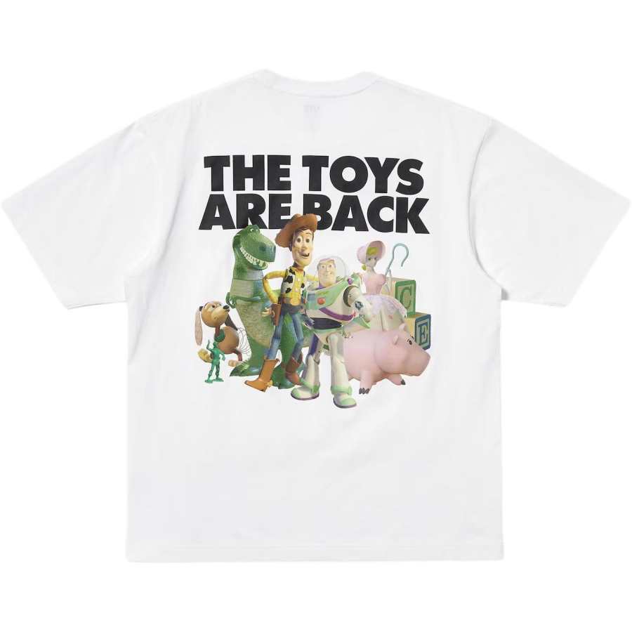 UNIQLO Toy Story, Collaboration T Shirt Men's White