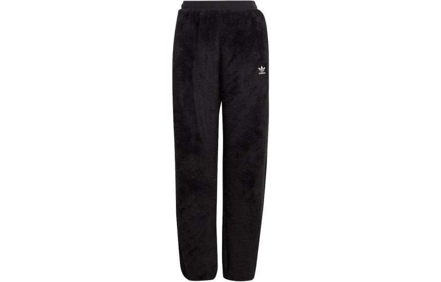 Adidas Originals Knitted Sweatpants Women's Black Thickened Other