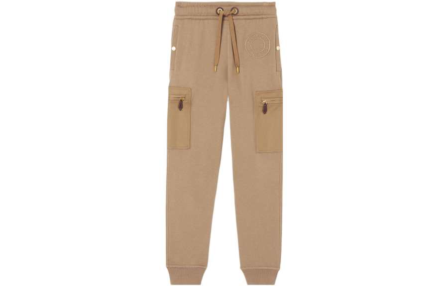 Burberry SS22 Knitted Sweatpants Women's Camel