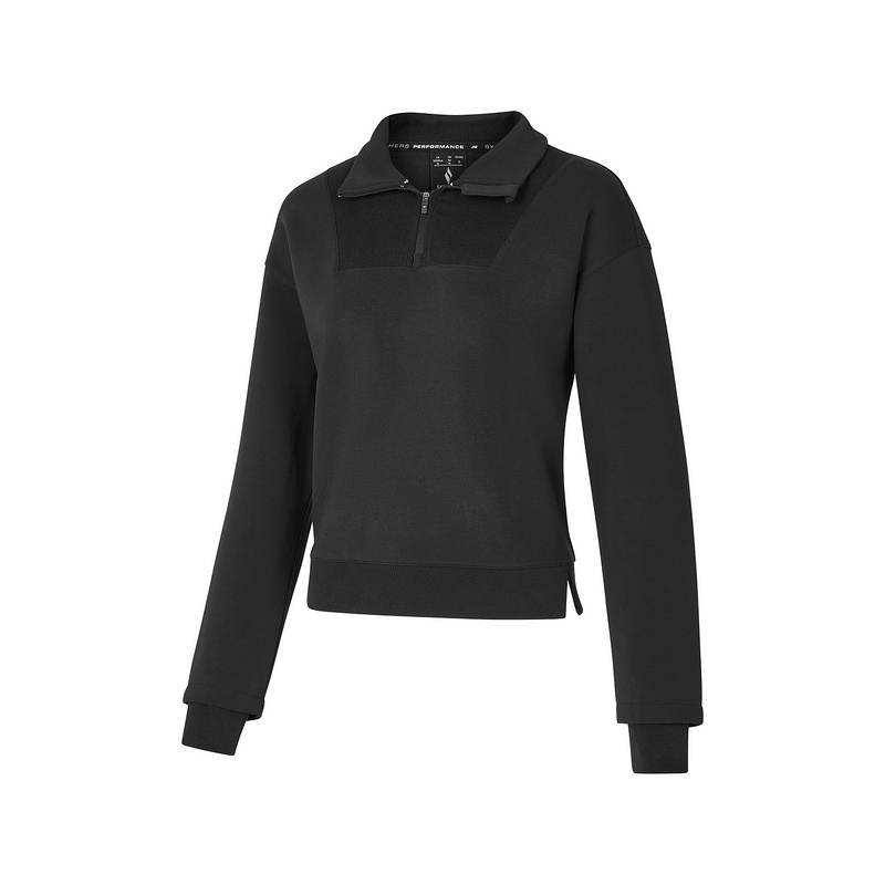 Skechers Comfortable Sports Collection Sweatshirt Women's Carbon Black