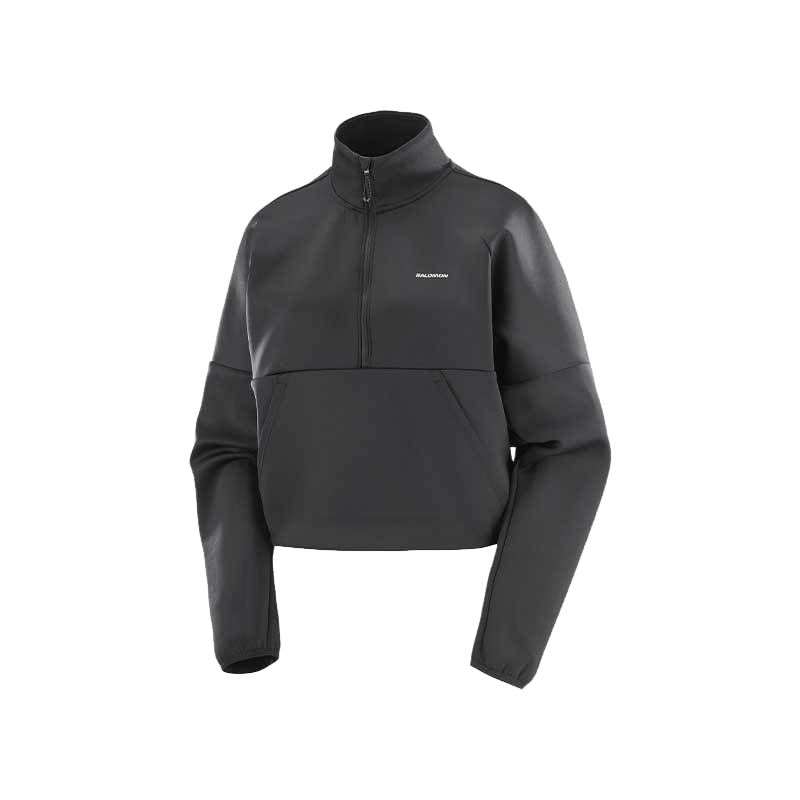 SALOMON Sweatshirt Women's Pitch Black