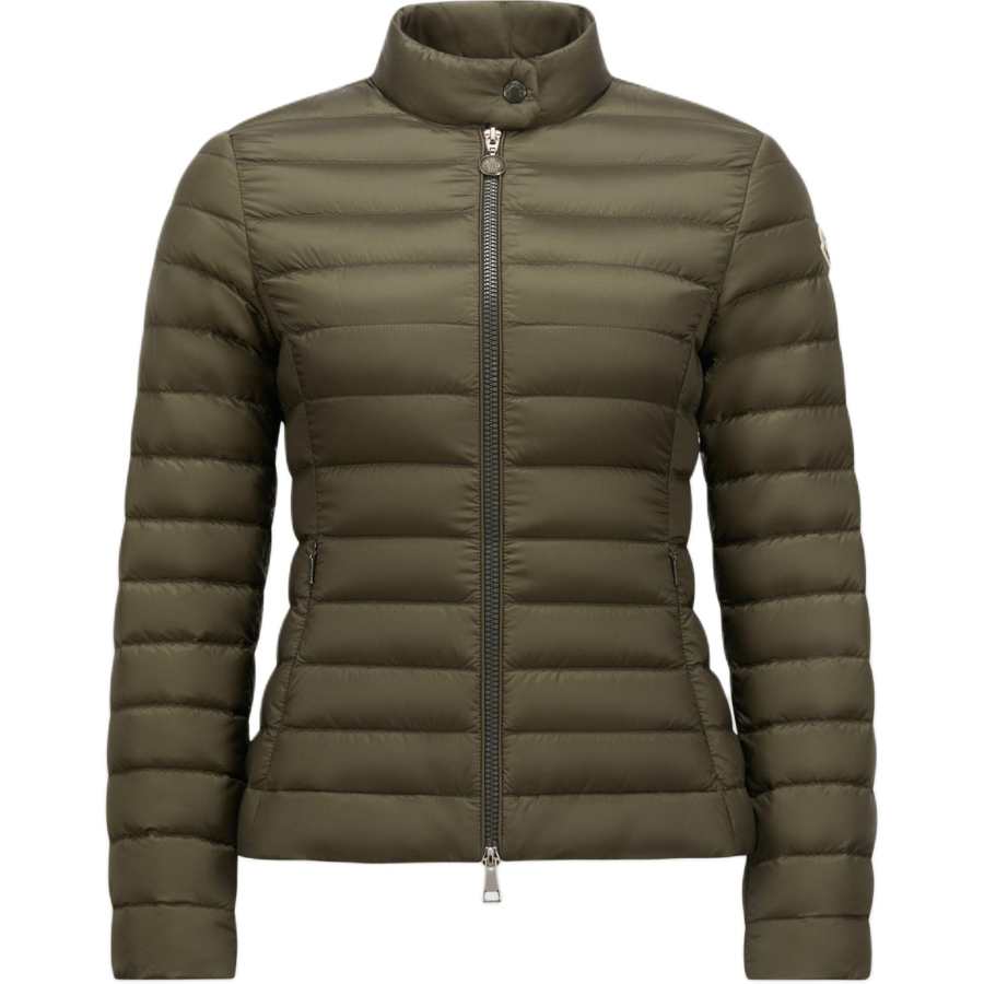 Moncler Moncler Igelle Logo Patch Zip Up Jacket