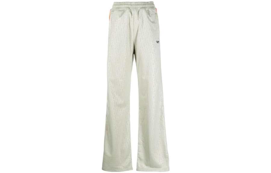 DIESEL Knitted Sweatpants Women's Gray Moderate Other
