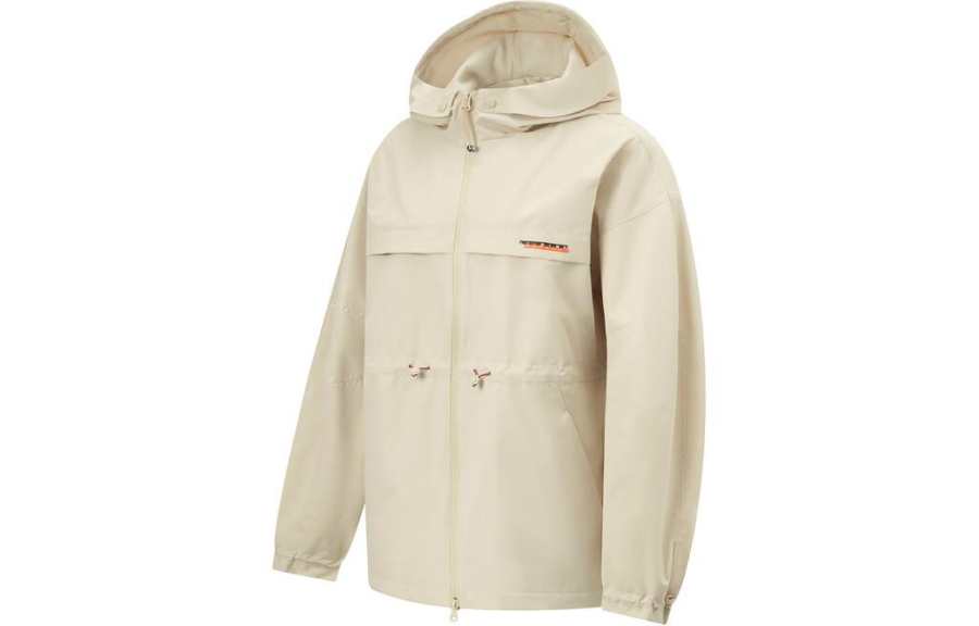 Li-Ning Li Ning Fitness Series Trench Coat Women's Sand Gravel Gray