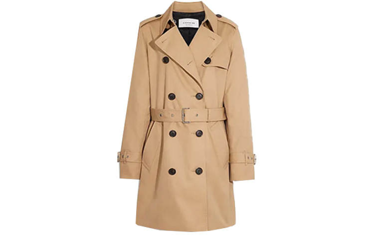 COACH COACH Trench Coat Women's Khaki