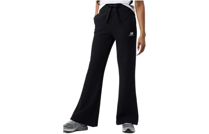 New Balance New Balance Knitted Sweatpants Women's Black Moderate Flared Pants