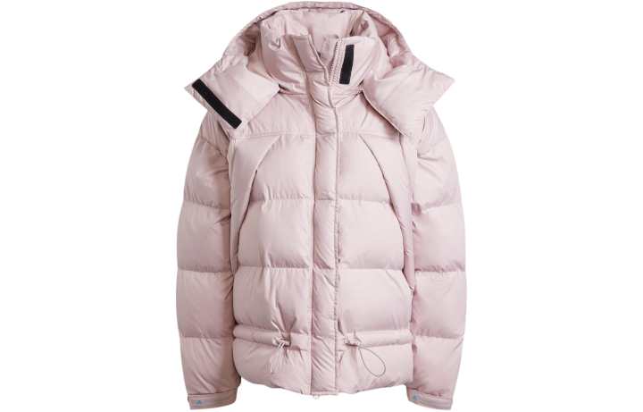 Adidas adidas By Stella McCartney Detachable-hood Ripstop Puffer Jacket