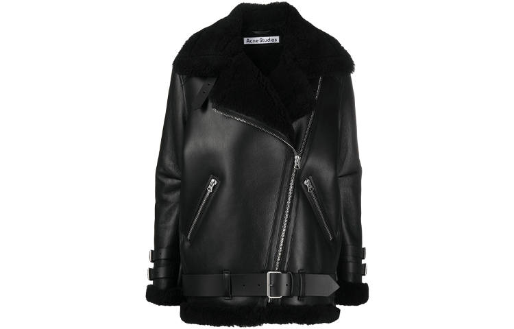 Acne Studios Acne Studios Leather Jacket Women's Black