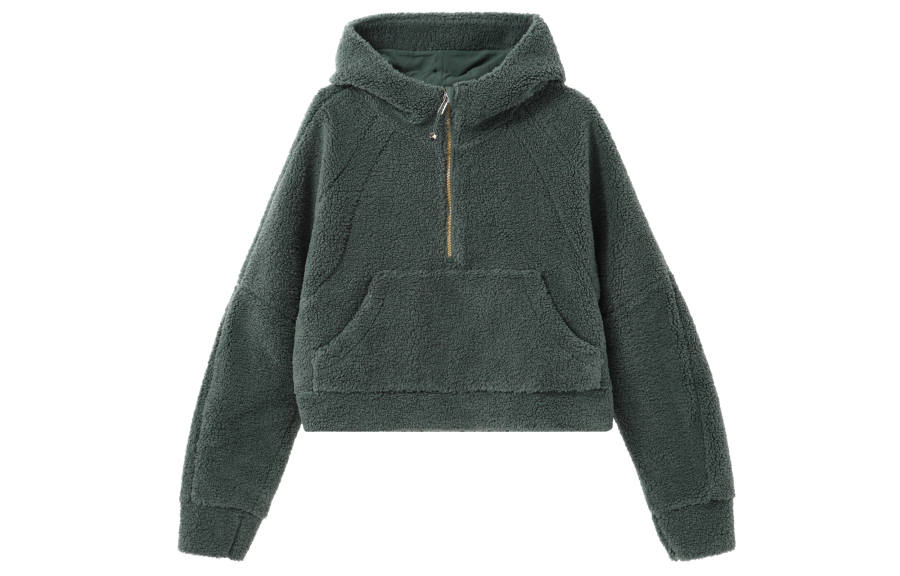 Lululemon Scuba Series Velvet Jackets Women's Hooded Moderate