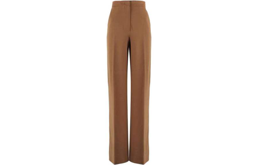 MaxMara MaxMara belted cotton trousers