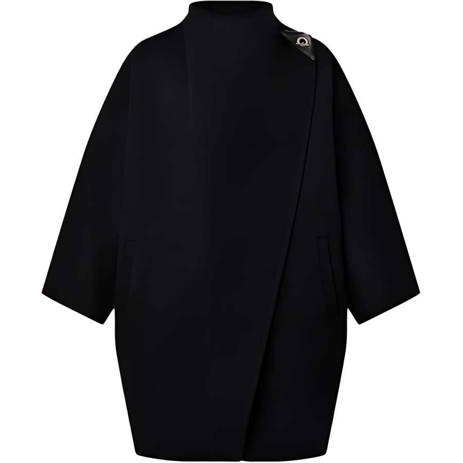 LOUIS VUITTON FW24 Coat Women's Black