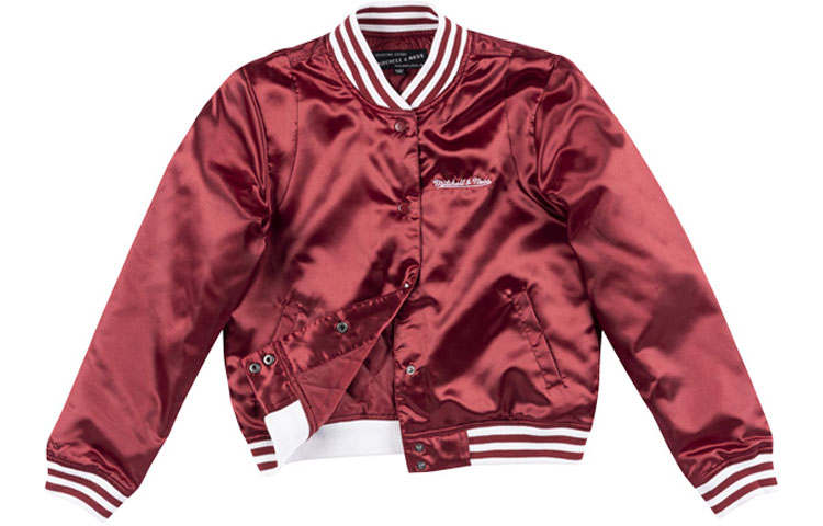 Mitchell Ness Mitchell Ness Baseball Jerseys Women's Red Baseball Collar Moderate