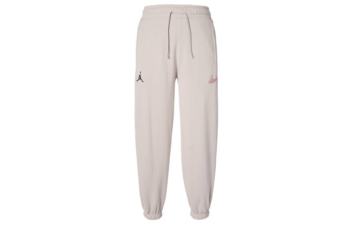 Jordan Jordan Valentine's Day Knitted Sweatpants Women's Fossil Lime Moderate Cuffed Pants