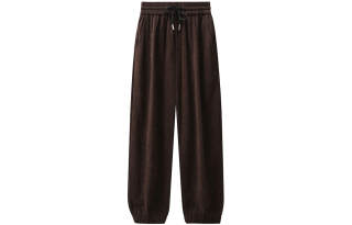 BABUGGE Casual Pants Unisex Moderate Cuffed Pants