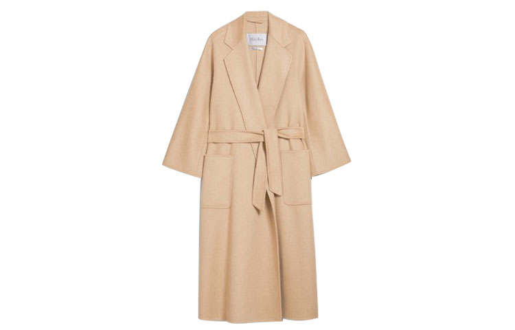 MaxMara MaxMara Labbro Series Ludmilla Coat Women's Light Camel