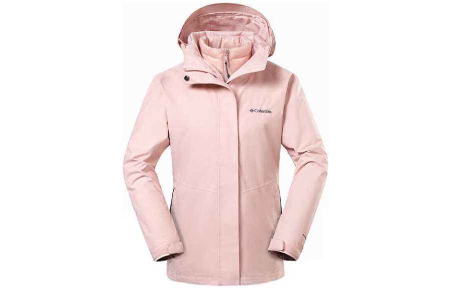 Columbia Waterproof, Windproof, Abrasion Resistant, Thermal Windbreaker Jacket Women's Pink