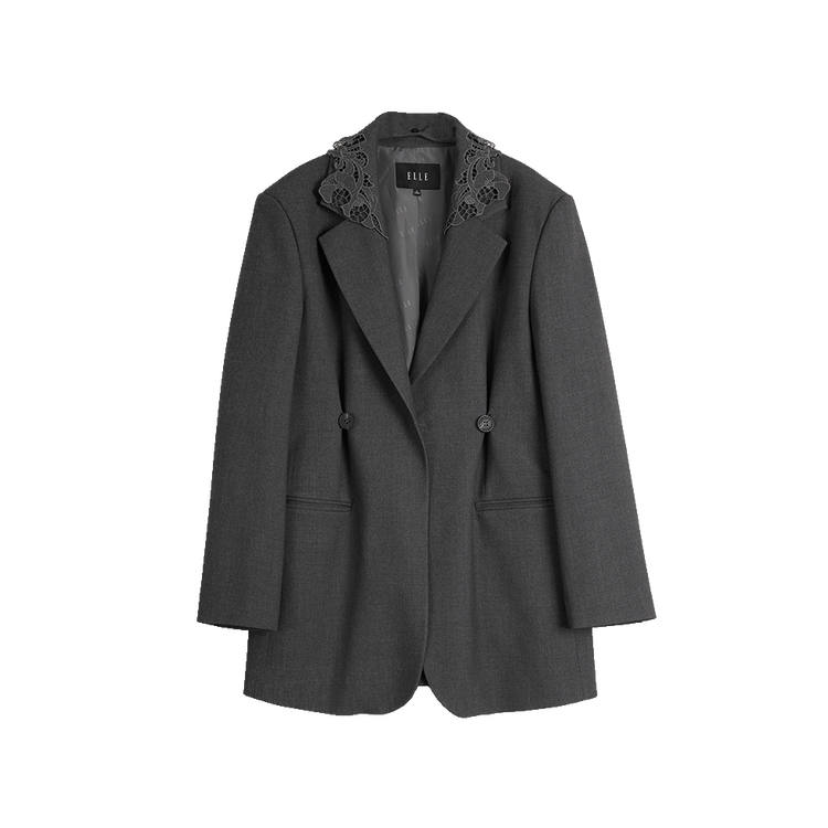 ELLE Business Suit Women's Dark Gray