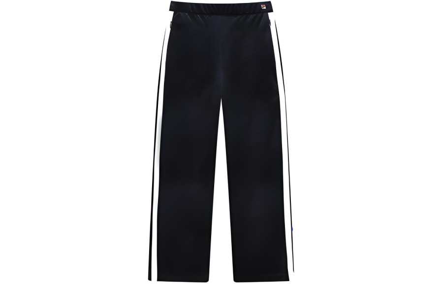 FILA Casual Pants Women's Legend Blue Moderate Straight Fit Pants