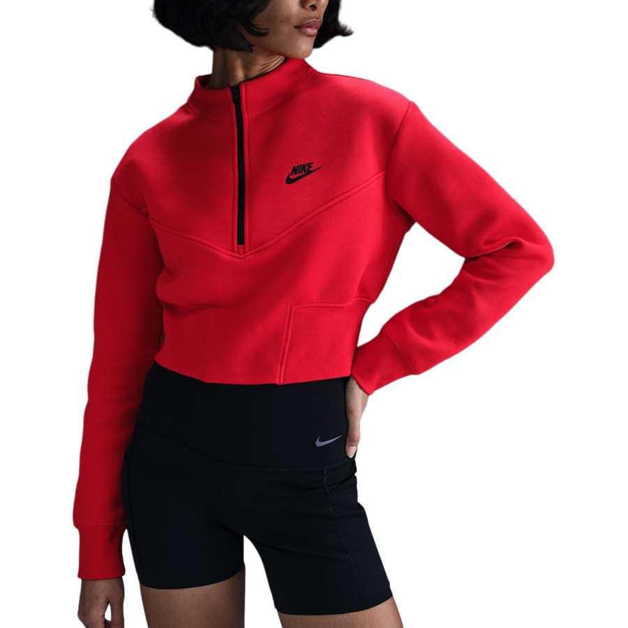 Nike Nike Sportswear Tech Fleece Women's Cropped 1/2 Zip Top