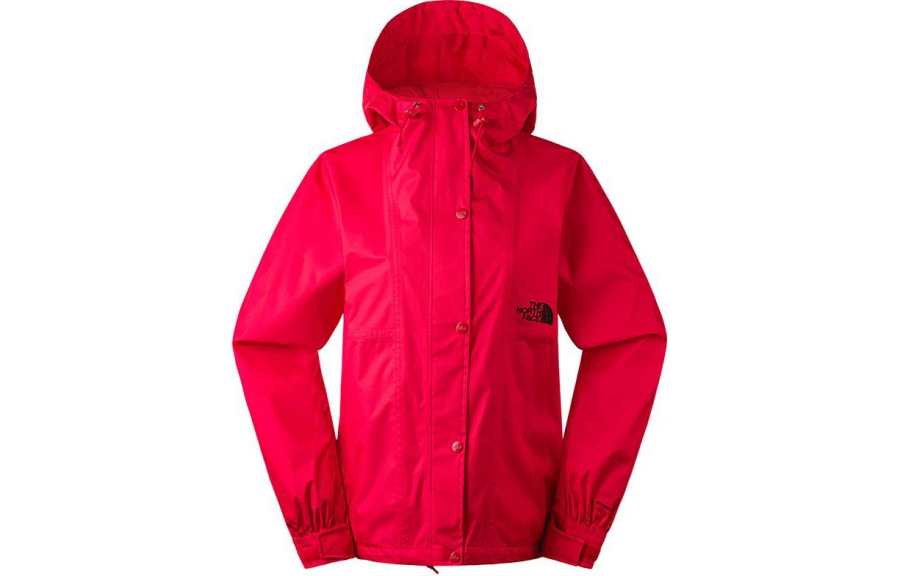 THE NORTH FACE Urban Exploration Hiking Waterproof, Windproof, And Breathable Windbreaker Jacket Women's Red