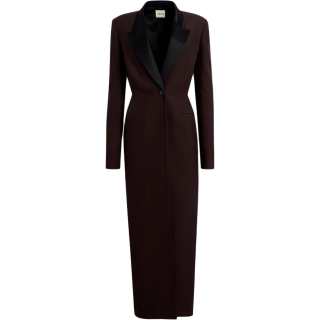 Khaite Bellow single-breasted coat
