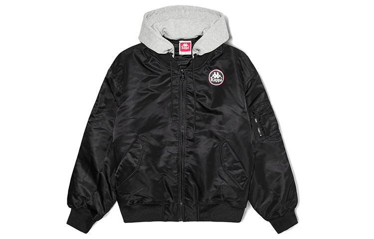 Kappa Cropped Coats Women's Hooded Moderate