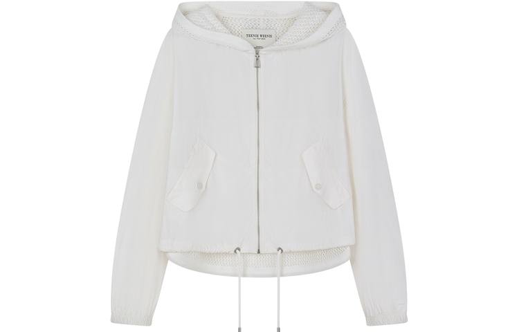 Teenie Weenie Cropped Coat Women's Ivory White