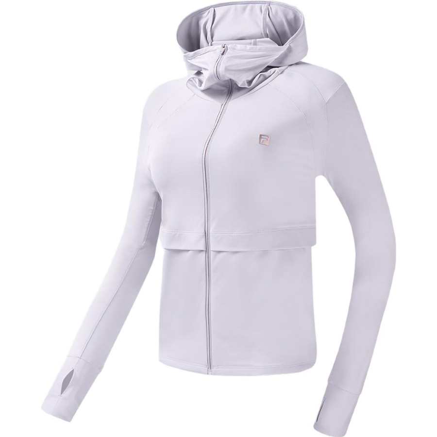 FILA Latte Girl 3.0 Super Lightweight And Breathable Sun Protection Clothing Women's Chrysanthemum Bud Purple
