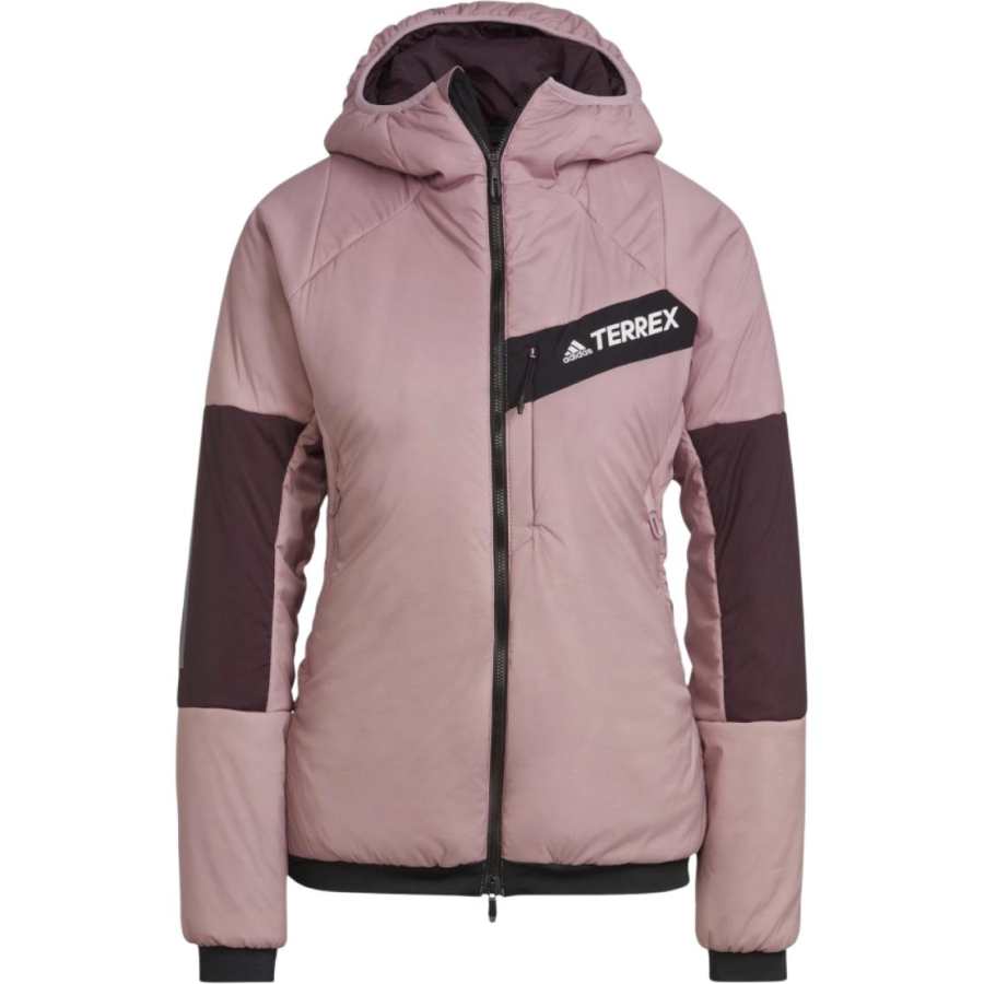 Adidas Adidas Puffer Jackets Women's Purple Hooded Moderate Other