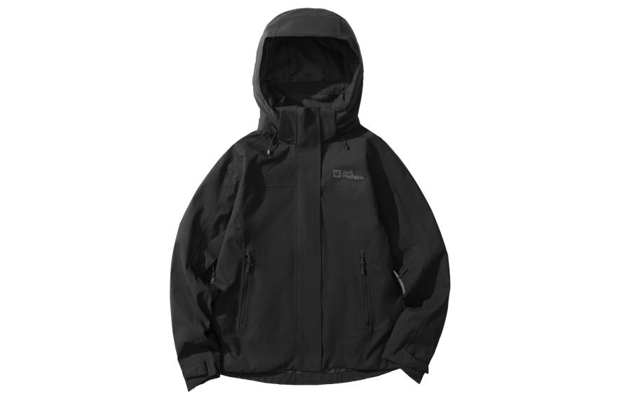 Jack Wolfskin KAMMWEG Waterproof, Windproof, And Water Repellent Windbreaker Jacket Women's