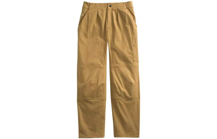 THE NORTH FACE Casual Pants Women's Khaki Moderate Straight Fit Pants