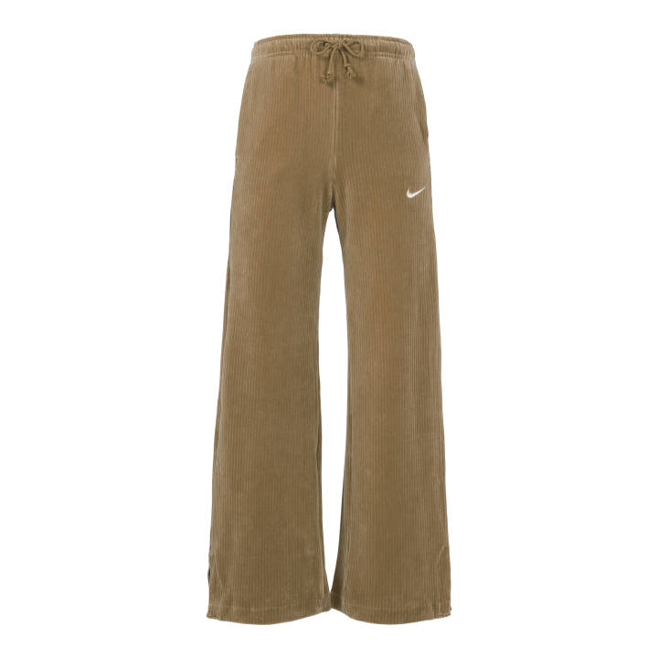 Nike Nike W Nsw Velour Wide Leg Pants Khaki