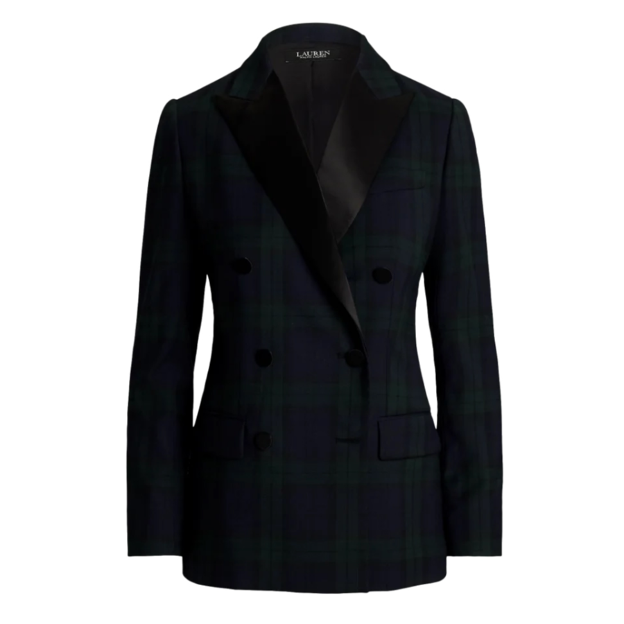Lauren Ralph Lauren double-breasted checked blazer