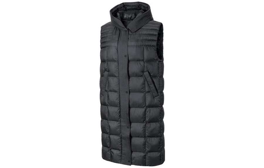 Nike Nike Vests Women's Black Hooded Non Detachable Moderate Other