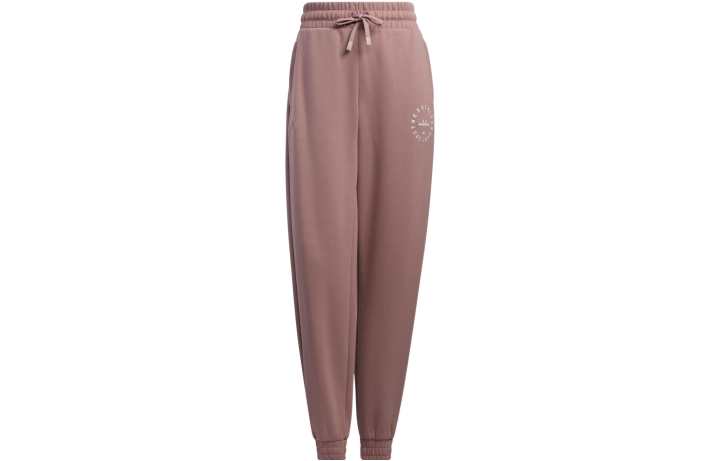 Adidas Adidas Knitted Sweatpants Women's Pink Moderate Cuffed Pants