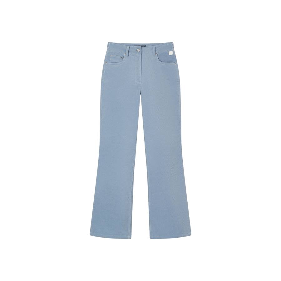 Teenie Weenie Bear Business Casual Corduroy Comfortable Thickened And Fleece Lined Casual Pants Women's