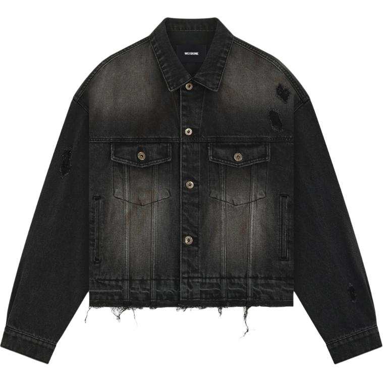 WE11DONE WE11DONE FW24 Denim Jacket Women's Black