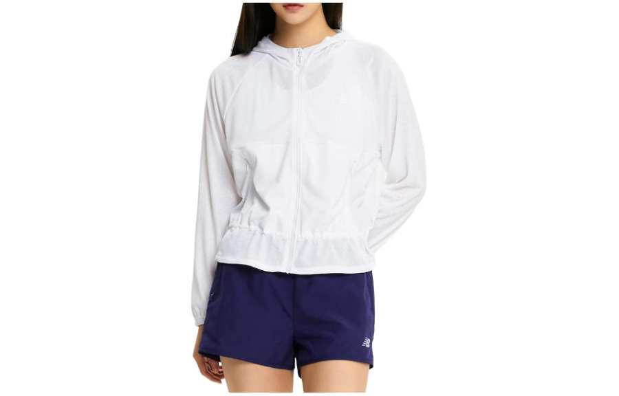 New Balance New Balance Sun Protection Clothing Women's White